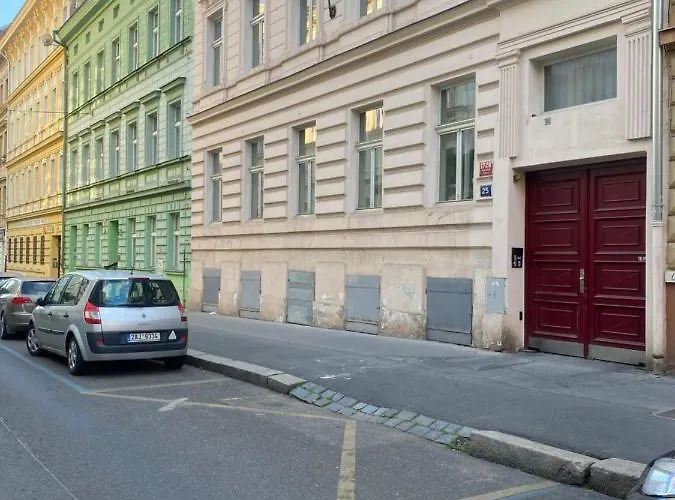 Designed Next To Vaclav Square With Terrace And Private Garage *