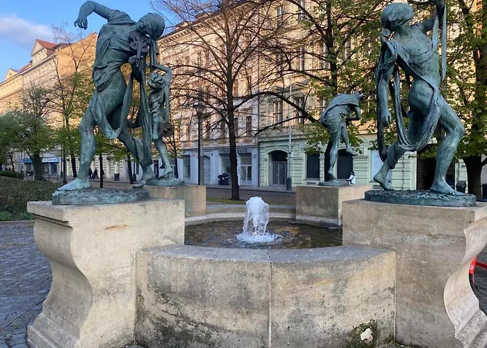 Designed Next To Vaclav Square With Terrace And Private Garage * Praga