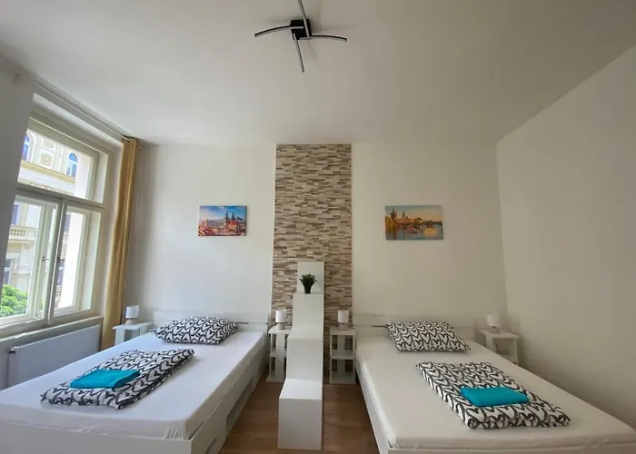 Designed Next To Vaclav Square With Terrace And Private Garage *